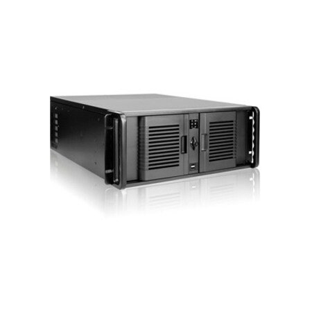 Istarusa 4U Compact Stylish Rackmount Chassis w/ 500W Redundant Power Supply D-407P-500R8PD8